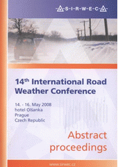 kniha SIRWEC 14th international road weather conference, 14.-16. May 2008, hotel Olšanka, Prague - Czech Republic : abstract proceedings, Wirelesscom 2008