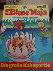 kniha Die biene Maja  Funf neuc Lustige abenteuer die grosse kahnpartie, Bastei Lübbe 1979