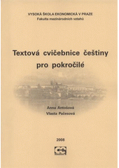 kniha Textová cvičebnice češtiny pro pokročilé, Oeconomica 2008