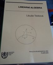 kniha Lineární algebra, Západočeská univerzita v Plzni 2005