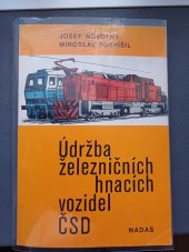 kniha Údržba železničních hnacích vozidel ČSD, Nadas 1986