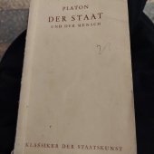 kniha Der staat Und  der mensch , Klassiker der staatskunst 1954