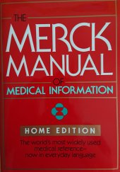 kniha The Merck Manual of medical information home edition, Merck 1997