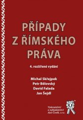 kniha Případy z římského práva, Aleš Čeněk 2018