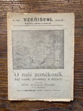 kniha O naší zeměkouli Její vznik, přeměny a útvary, Svatopluk Hrnčíř 1921