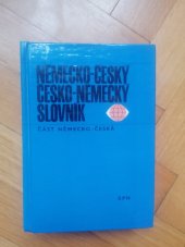 kniha Německo-český Česko-německý slovník Část Česko-německá, Státní pedagogické nakladatelství 1991