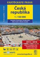 kniha Česká republika, autoatlas 1 : 150 000, Kartografie 2015