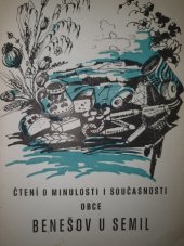 kniha Čteni o minulosti a současnosti obce Benešov u Semil, Osvětová beseda v Benešově 1974