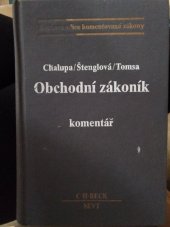 kniha Obchodní zákoník komentář, C. H. Beck 1994