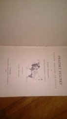 kniha Pražské figurky rázové obrázky ze života, Jaroslav Pospíšil 1895