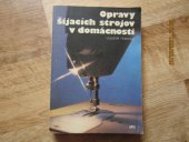 kniha Opravy šijacích strojov v domácnosti, Alfa 1988