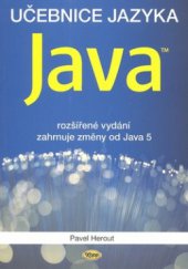 kniha Učebnice jazyka Java, Kopp 2008