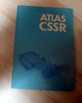 kniha Atlas ČSSR Učeb. pomůcka pro školy 1. a 2. cyklu, Kartografie 1983