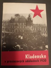 kniha Kladensko v prosincových událostech 1920 [Sborník], Okr. osv. dům 1970