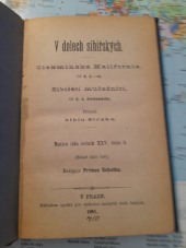 kniha V dolech sibiřských, Nákladem spolku pro vydávání laciných knih českých 1891