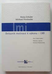 kniha Dotazník motivace k výkonu - LMI, Hogrefe - Testcentrum 2003