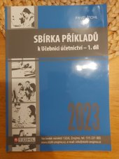 kniha Sbírka příkladů k učebnici účetnictví 1. díl 2023, Tiskárny Havlíčkův Brod 2023