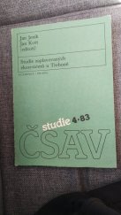 kniha Studie zaplavovaných ekosystémů u Třeboně [sborník], Academia 1983