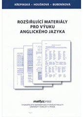 kniha Rozšiřující materiály pro výuku anglického jazyka, Matfyzpress 2011