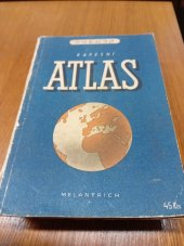 kniha Kapesní atlas [pramen, Melantrich 1947