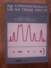 kniha Chromatografie na tenké vrstvě  , Kavalier 1967