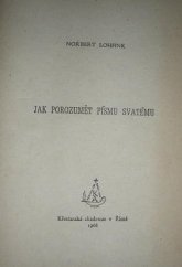 kniha Jak porozumět písmu svatému, Křesťanská akademie 1968