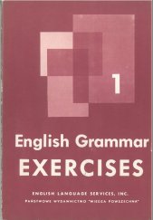 kniha English Grammar Exercises Book One, Państwowe Wydawnictwo Wiedza Powszechna 1973