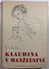 kniha Klaudina v manželství, Fr. Borový 1935