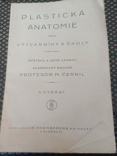 kniha Plastická anatomie pro výtvarníky a školy, R. Promberger 1928