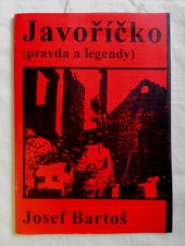 kniha Javoříčko (pravda a legendy), Danal 1995