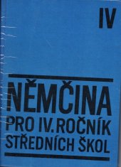 kniha Němčina pro 4. ročník středních škol, SPN 1974