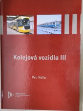 kniha Kolejová vozidla III, Západočeská univerzita v Plzni 2021