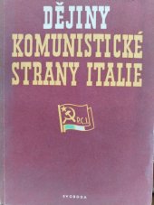 kniha Stručný nástin dějin Komunistické strany Italie, Svoboda 1952