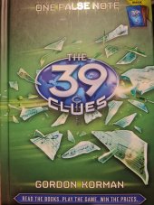 kniha One false Note  The 39 Clues book 2, Scholastic 2008