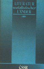 kniha Literatur der ČSSR 1945 bis 1980 Einzeldarstellungen, Volk und Wissen 1985