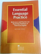 kniha Essential Language Practice Reference and Practice for Beginning Students of American English, Macmillan Education 2000