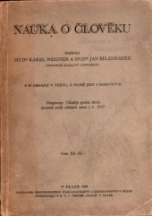 kniha Nauka o člověku, Profesorské nakladatelství a knihkupectví 1946