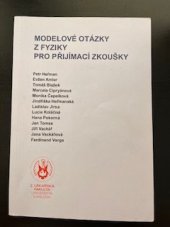 kniha Modelové otázky z fyziky pro přijímací zkoušky, Univerzita Karlova nakladatelství Karolinum 2019