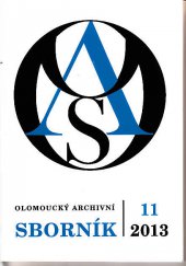 kniha Olomoucký archivní sborník 11, 2013, Zemský archiv v Opavě 2013