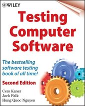 kniha Testing Computer Software, Wiley 1999