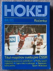 kniha Hokej 84/85 Ročenka, Šport 1985