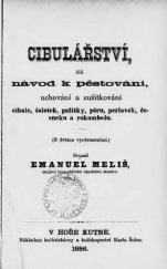 kniha Cibulářství, čili, Návod k pěstování, uchování a zužitkování cibule, šalotek, pažitky, póru, perlovek, česneku a rokambolu, Ústřední zemědělské knihkupectví (A. Neubert) 