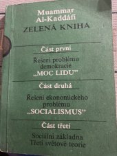 kniha Zelená kniha, neuveden 1970