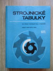 kniha Strojnické tabulky Pomocná kniha pro stř. prům. školy strojnické a pro školy příbuzných oborů, SNTL 1976