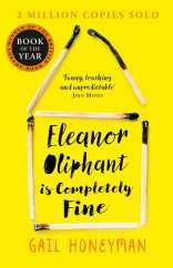 kniha Eleanor Oliphant is completely fine, HarperCollins 2018