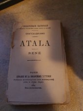 kniha ATALA  Rene, Libraire de la bibliotheque nationale Paris 1904