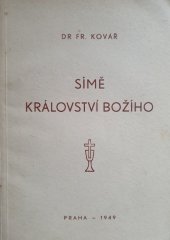 kniha Símě království Božího Postily jednoho roku, Blahoslav 1949