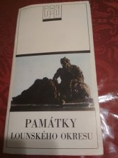 kniha Památky lounského okresu, Odbor kultury komise cestovního ruchu Okresního národního výboru v Lounech 1983