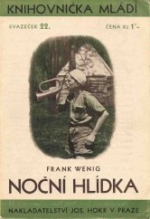 kniha Noční hlídka, Josef Hokr 1934