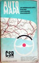 kniha Automapa ČSR Měřítko 1:500000, Ústřední správa geodézie a kartografie 1959